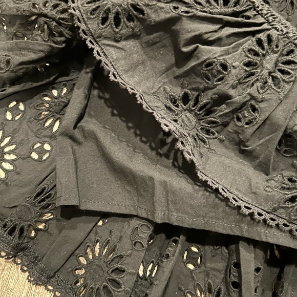 Secret Mission Provence Tanya Eyelet Mini Skirt - Picture 5 of 6